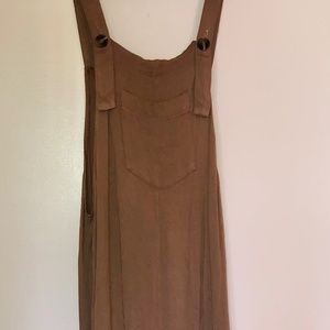 Mia Hemera Brown Dungaree